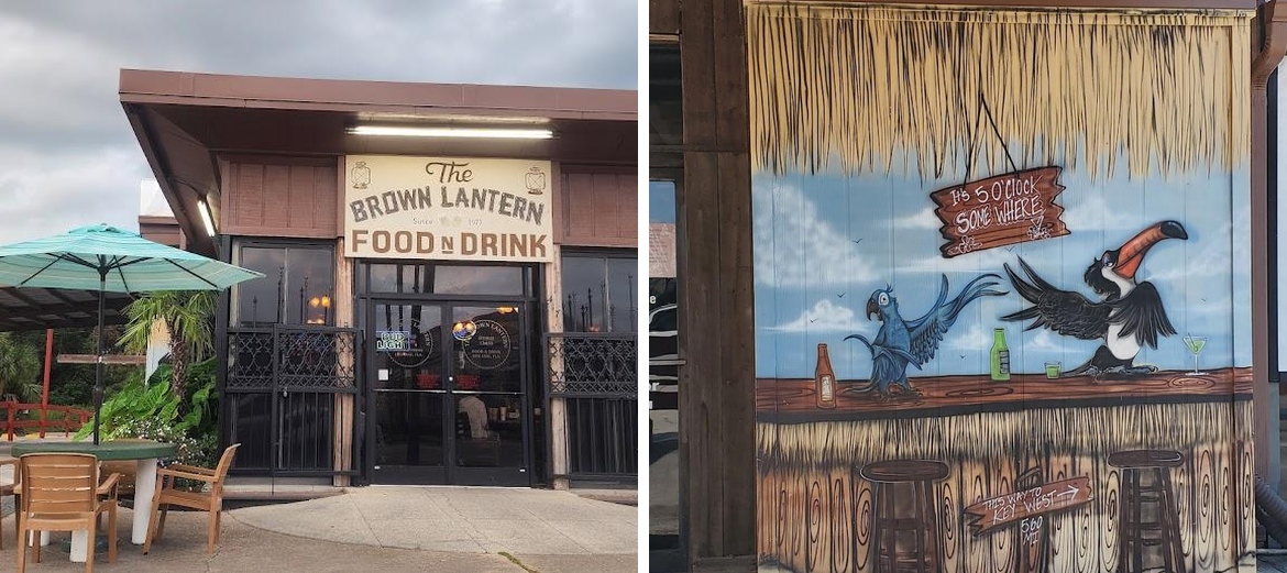 Brown Lantern Menu